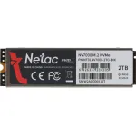 Жесткий диск SSD 2Тб Netac NV7000 (2280, 7200/6800 Мб/с, 750000 IOPS, PCI-E, для ноутбука и настольного компьютера)