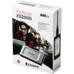 Внешний жесткий диск SSD 500Гб Kingston XS2000 (1.8