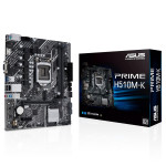 Материнская плата ASUS PRIME H510M-K R2.0 (LGA1200, Intel H470, 2xDDR4 DIMM, microATX)