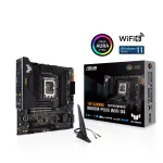 Материнская плата ASUS TUF GAMING B660M-PLUS WIFI D4 (LGA1700, 4xDDR4 DIMM, microATX, RAID SATA: 0,1,15,5)
