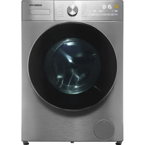 Стиральная машина Hyundai WME9414(фронтальная полноразмерная, класс стирки/отжима/э.потребления: A/C/A++ , макс: 10,5кг, 1400 об/мин, инвертер, 60x84.7x57.7см, темно-серебристый)