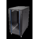 Шкаф серверный напольный ЦМО ШТК-М-27.6.10-1ААА-9005 (27U, 600x1360x1000мм, 400кг)