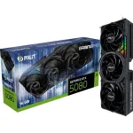 Видеокарта GeForce RTX 5080 2295МГц 16Гб Palit (GDDR7, 256бит, 1xHDMI, 3xDP)