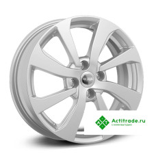 КиК ZV Rio КС893 R16/6J PCD 4x100 ET 52 ЦО 54,1 серебристый