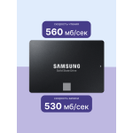 Жесткий диск SSD 1Тб Samsung 870 EVO (2.5