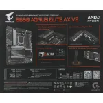 Материнская плата Gigabyte B650 AORUS ELITE AX V2 (AM5, AMD B650, xDDR5 DIMM, ATX, RAID SATA: 0,1,10)