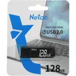 Накопитель USB Netac NT03U351N-128G-20BK