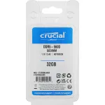 Память SO-DIMM DDR5 32Гб 5600МГц Crucial (44800Мб/с, CL46, 262-pin, 1,1 В)