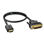 Кабель-переходник Greenconnect (HDMI (m), DVI-D (m))