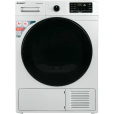 Сушильная машина Kraft KF-DM1001HPW (Heat Pump (тепловой насос), A+, макс.загрузка 10 кг, 15 программ, уровень шума 68 дБ)