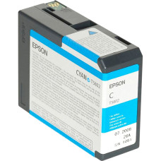 Картридж Epson C13T580200 (голубой; 80мл; Epson Stylus Pro 3800, Epson Stylus Pro 3880 Designer Edition, Epson Stylus Pro 3880)