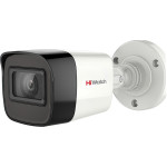Камера видеонаблюдения HiWatch DS-T500A (2,8 мм) (аналоговая, поворотная, уличная, цилиндрическая, 5Мп, 2.8-2.8мм, 2560x1944, 20кадр/с)