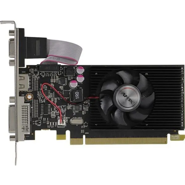 Видеокарта GeForce GT 710 954МГц AFOX (GDDR3, 64бит, 1xDVI, 1xHDMI)