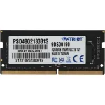 Память SO-DIMM DDR4 8Гб 2133МГц Patriot Memory (17000Мб/с, CL15, 260-pin, 1.2 В)