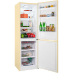 Холодильник Nordfrost NRB 162NF E (A+, 2-камерный, объем 310:205/105л, 57.4x188.4x62.5см, бежевый)