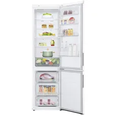 Холодильник LG GA-B509CQSL (No Frost, A+, 2-камерный, объем 419:292/127л, инверторный компрессор, белый)