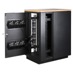 Шкаф коммутационный напольный Lanmaster LAN-DC-CBSP-24U-WD (24U, 750x1130мм, 1000кг)
