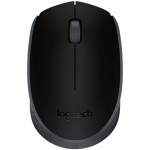Мышь Logitech M171 Wireless Mouse Grey-Black USB (радиоканал, кнопок 3, 1000dpi)