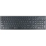 Клавиатура и мышь Oklick 220 M Wireless Keyboard & Optical Mouse Black USB (радиоканал, классическая мембранная, 105кл, светодиодная, кнопок 3, 1000dpi)