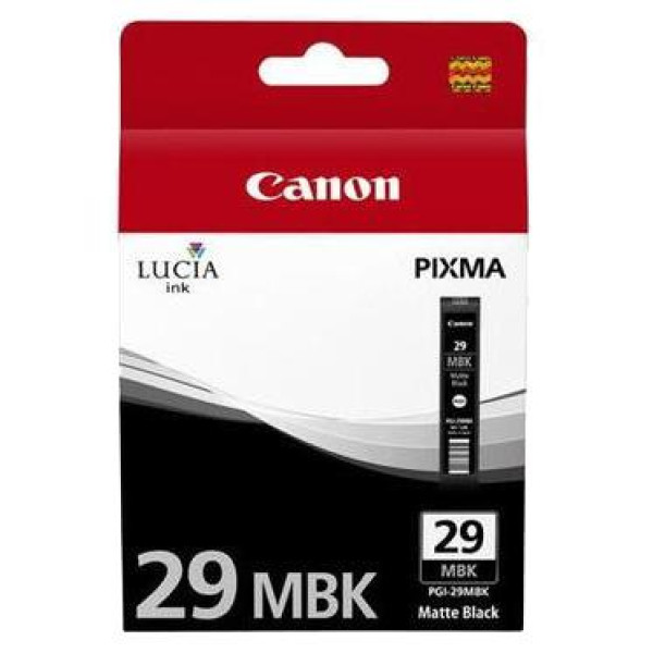 Картридж Canon PGI-29MBK (черный матовый; 1345стр; 36мл; Pixma Pro 1)