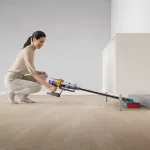 Вертикальный пылесос Dyson V15s Detect Submarine (контейнер, мощность всысывания: 240Вт, пылесборник: 0.75л, потребляемая мощность: 660Вт)