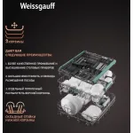 Посудомоечная машина Weissgauff BDW 6033 Wi-Fi Inverter