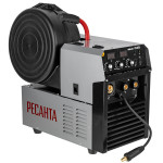 Сварочный аппарат РЕСАНТА САИПА-250 (380-380В, инвертор, FCAW, MIG/MAG, ММА DC, 40-250A, 11,5кВт)