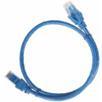 IEK PC03-C5EU-05M (RJ45(m), RJ45(m), внутренний, 0,5м, 5E, 4пары, U/UTP, синий)