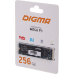 Жесткий диск SSD 256Гб Digma (2280, 1700/1100 Мб/с, 225000 IOPS)