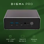 ПК Digma Pro Minimax U1 (Core i5 1235U 1300МГц, DDR4 8Гб, SSD 256Гб, Intel UHD Graphics, Windows 11)