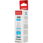 Чернильный картридж Canon GI-490C (голубой; 70стр; Pixma G1400, 2400, 3400)