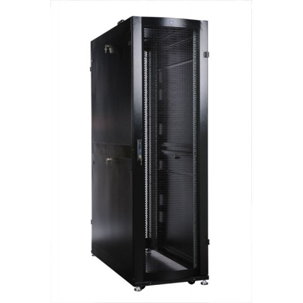 Шкаф серверный напольный ЦМО ШТК-СП-42.6.12-48АА-9005 (42U, 600x1950x1130мм, 1350кг)