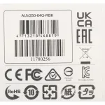 Накопитель USB ADATA AUV250-64G-RBK