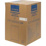 Холодильник Hyundai CO15051A (A, 2-камерный, серебристый)