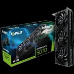 Видеокарта GeForce RTX 5070 2325МГц 12Гб Palit (GDDR7, 192бит, 1xHDMI, 3xDP)