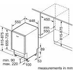 Посудомоечная машина Bosch SPV2IKX01Q