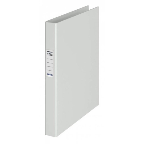 Папка на кольцах Durable 3130-02 (количество колец 2, форма колец О-образные, A4, ПВХ, ширина корешка 35мм, карман торцевой с бумажной вставкой, белый)