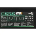 Блок питания Aerocool KCAS PLUS 600W (ATX, 600Вт, 20+4 pin, ATX12V 2.4, 1 вентилятор, BRONZE)