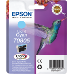 Чернильный картридж Epson C13T08054011 (светло-голубой; 7,4стр; P50, PX660)