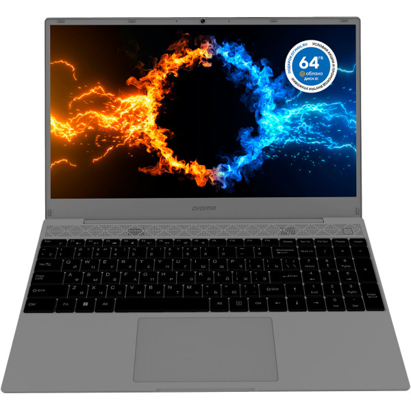 Ноутбук Digma EVE 15 C423 (AMD Ryzen 3 3200U 2.6 ГГц/8 ГБ DDR4/15.6