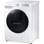 Стиральная машина Samsung WD10T654CBH(класс: A, полноразмерная 60x85x60см, фронтальная, макс:10,5кг, с сушкой, 1400об/мин, белый)