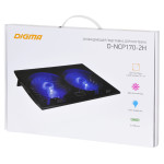 Подставка для ноутбука DIGMA D-NCP170-2H