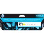 Чернильный картридж HP 971 (желтый; 2500стр; OJ Pro X476dw, X576dw, X451dw, X551dw)