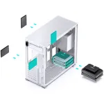 Корпус Jonsbo D41 MESH White