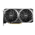 Видеокарта GeForce RTX 3060 1680МГц 12Гб MSI VENTUS OC (PCI-E, GDDR6, 192бит, 1xHDMI, 3xDP)