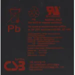 Батарея CSB HR1221WF2 (12В, 5Ач)