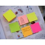 Блок самоклеящийся Hopax 21203 (бумага, 51x51мм, 250листов, 70г/м2, 5цветов)