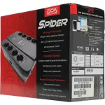 ИБП Powercom SPIDER SPD-1000U (интерактивный, 1000ВА, 550Вт, 4xCEE 7 (евророзетка))