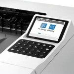 HP LaserJet Enterprise M406dn (лазерная, черно-белая, A4, 1024Мб, 38стр/м, 1200x1200dpi, авт.дуплекс, 100'000стр в мес, RJ-45, USB)