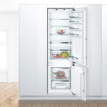 Холодильник полновстраиваемый Bosch KIS87AFE0 (A++, 2-камерный, объем 270:209/63л, 55.8x177.2x54.5см, белый)